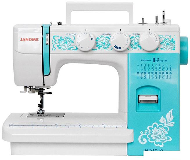 Электромеханическая швейная машина Janome HD1019- фото3