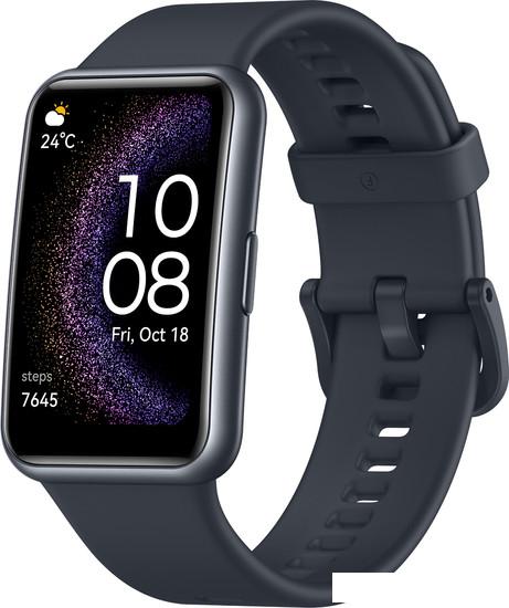 Умные часы Huawei Watch FIT Special Edition (сияющий черный)- фото