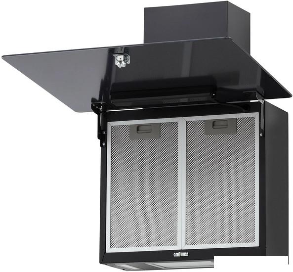Кухонная вытяжка Krona Aura 600 Frame S (черный)- фото3