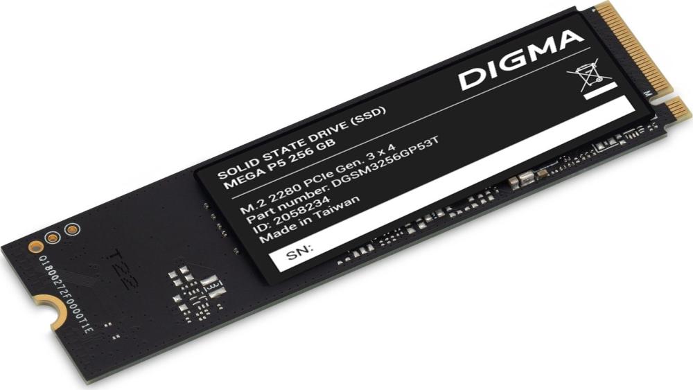 SSD Digma Mega P5 256GB DGSM3256GP53T- фото2