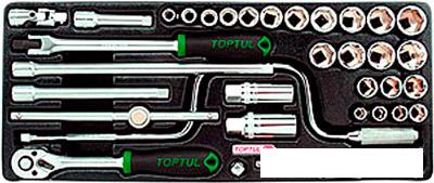Набор торцевых головок Toptul GCAT3403 34 предмета