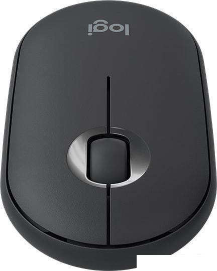 Мышь Logitech M350 Pebble (графит)- фото3