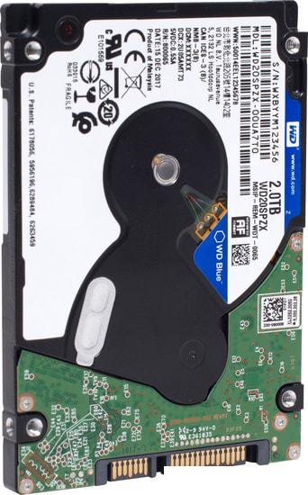 Жесткий диск WD Blue Mobile 2TB WD20SPZX- фото4