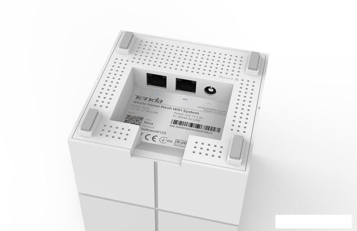 Wi-Fi роутер Tenda Nova MW6 3-pack- фото2