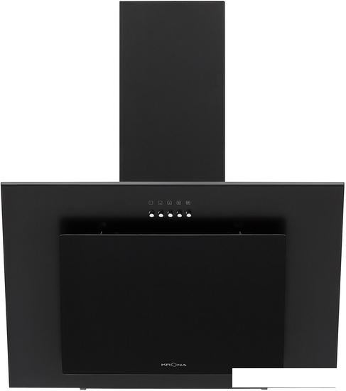 Кухонная вытяжка Krona Vierkant 600 PB (черный)- фото