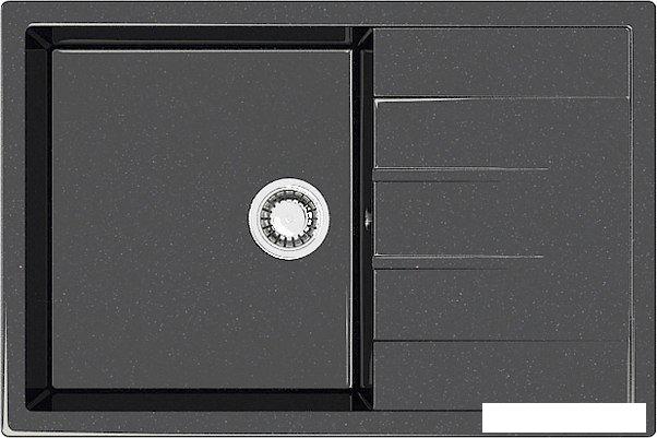 Кухонная мойка MARRBAXX 161/Q4 F161Q004 (черный)- фото