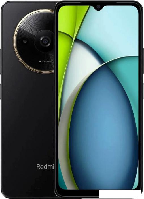 Смартфон Xiaomi Redmi A3x 3GB/64GB международная версия (полуночный черный)- фото