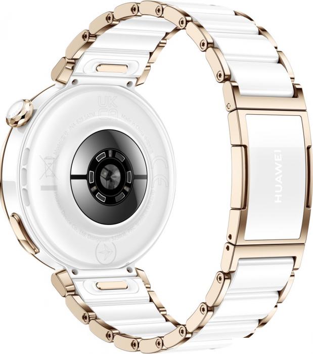 Умные часы Huawei Watch GT 5 Pro 42 мм (керамический белый)- фото4