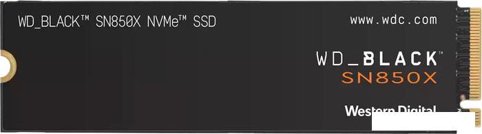 SSD WD Black SN850X NVMe 4TB WDS400T2X0E- фото