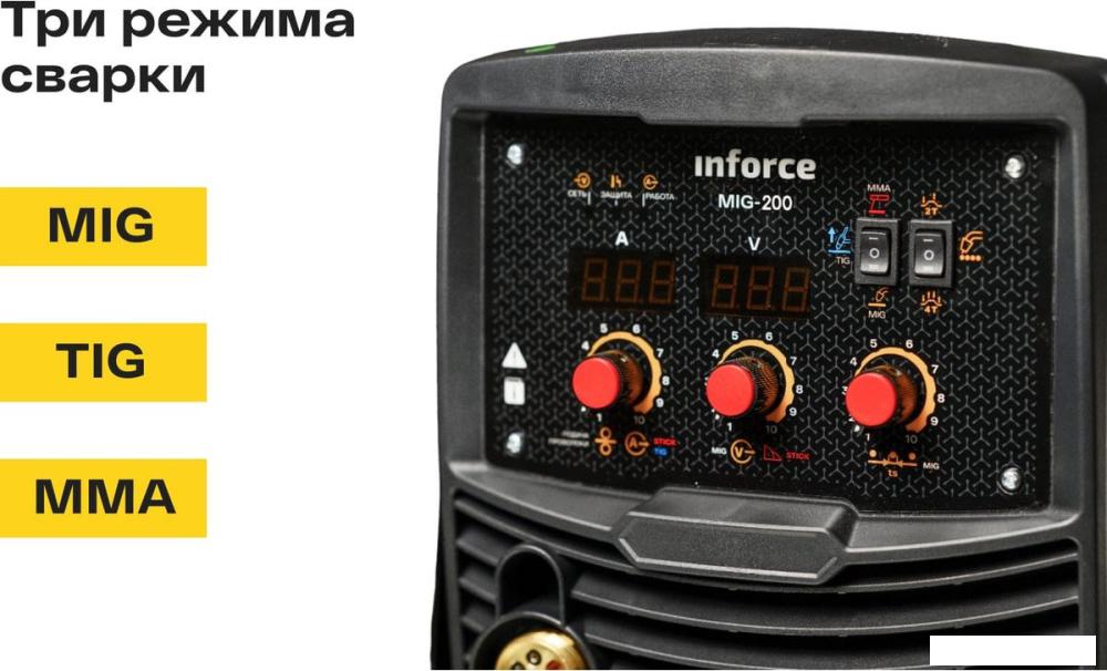 Сварочный инвертор Inforce MIG-200- фото3