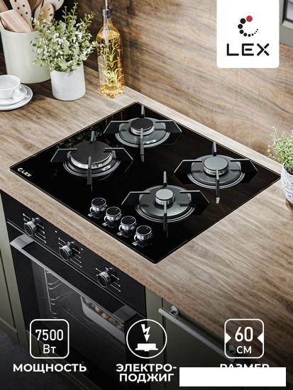 Варочная панель LEX GVG 643A BBL- фото2