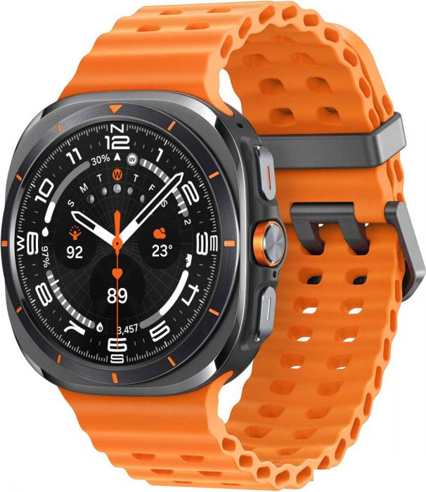 Умные часы Samsung Galaxy Watch Ultra 47 мм LTE (черный титан)- фото