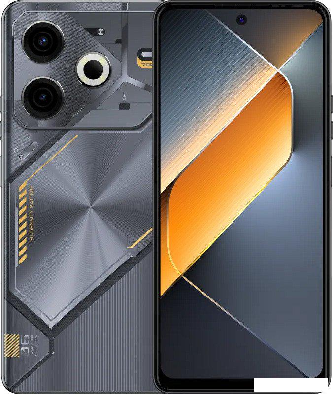 Смартфон Tecno Pova 6 Neo 8GB/128GB (черный метеорит)- фото