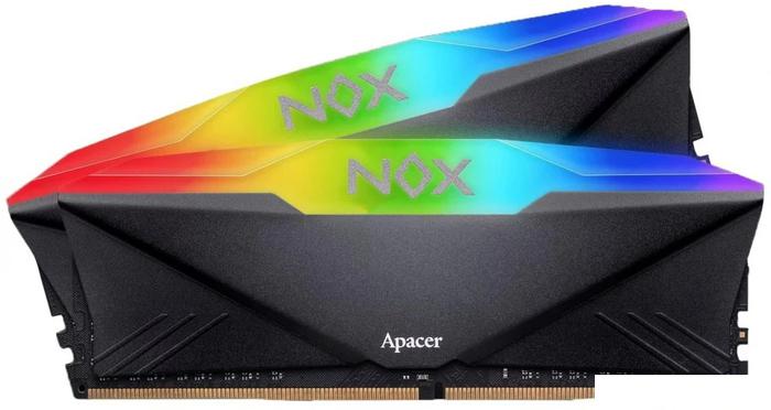 Оперативная память Apacer NOX RGB 2x8ГБ DDR4 3600МГц AH4U16G36C25YNBAA-2- фото