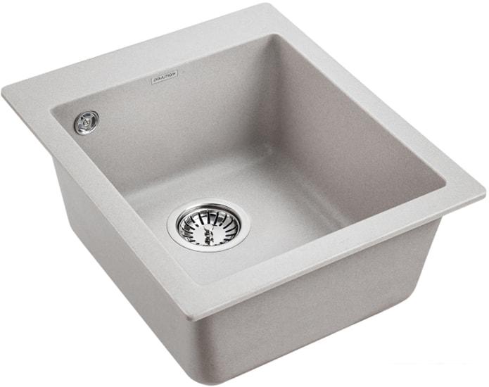 Кухонная мойка Paulmark Leer PM104249-GR- фото2